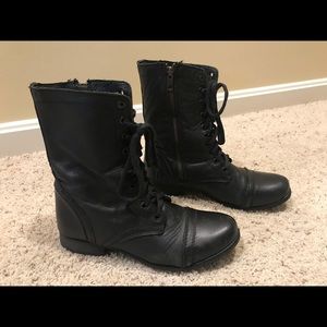 Steve Madden combat boots